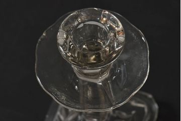 アンティーク雑貨　イギリスビンテージ　上品なデザインのキャンドルスタンド(ろうそく立て)2個セット