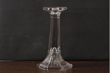 アンティーク雑貨　イギリスビンテージ　上品なデザインのキャンドルスタンド(ろうそく立て)2個セット