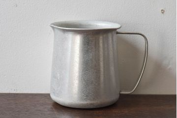 アンティーク雑貨　フランスアンティーク　古い質感が味のあるジャグ(植木鉢)