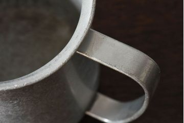 アンティーク雑貨　フランスアンティーク　古い質感が味のあるジャグ(植木鉢)