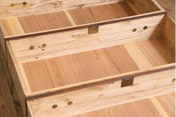 レトロ家具　昭和レトロ　和の趣溢れる時代箪笥ローボード(ローチェスト、サイドボード)