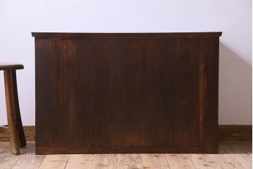 レトロ家具　昭和レトロ　和の趣溢れる時代箪笥ローボード(ローチェスト、サイドボード)