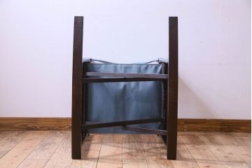 アンティーク家具　和モダン　日本楽器・山葉(ヤマハ)文化椅子　折り畳み式ロッキングチェア(椅子)