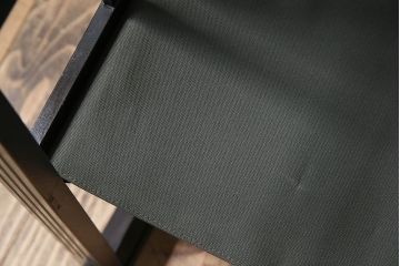 アンティーク家具　和モダン　日本楽器・山葉(ヤマハ)文化椅子　折り畳み式ロッキングチェア(椅子)(2)