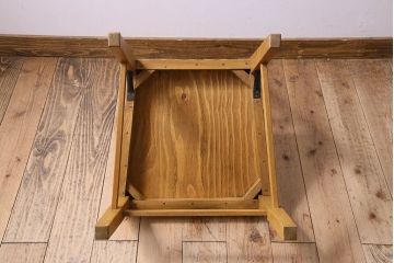 レトロ家具　昭和レトロ　ナラ材　落ち着いた色味が素敵なチェア(椅子、ダイニングチェア)