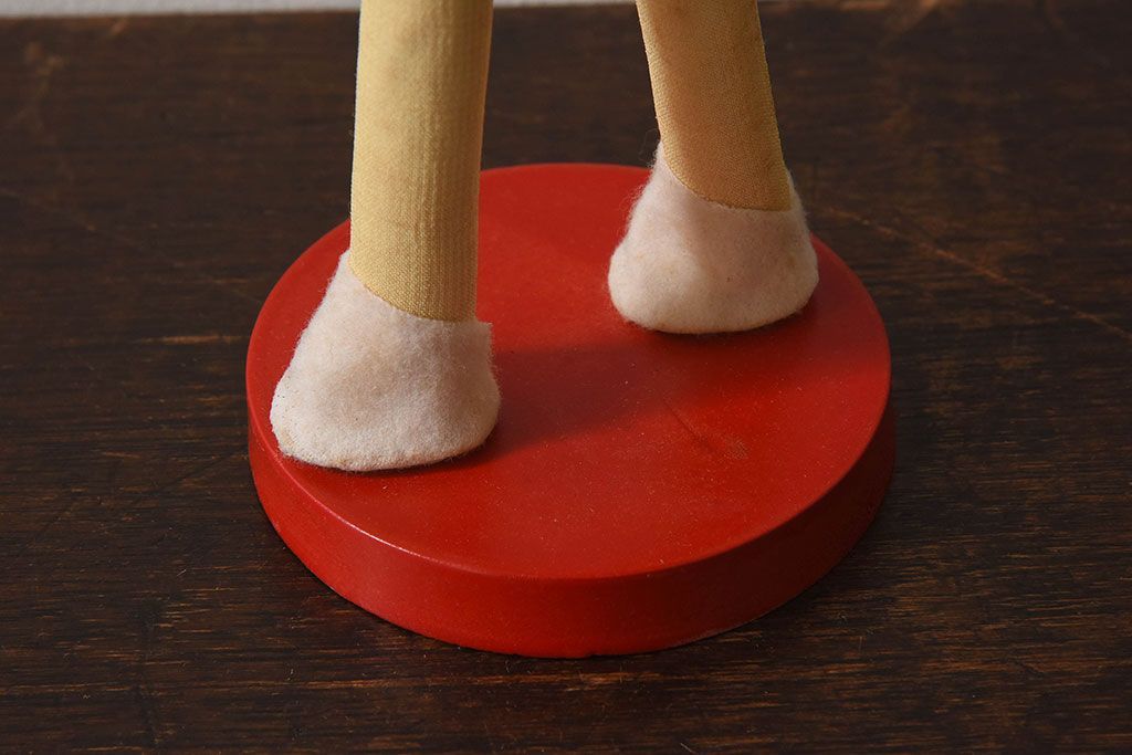 アンティーク雑貨　昭和レトロ　可愛らしいポーズ人形(文化人形)