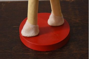 アンティーク雑貨　昭和レトロ　可愛らしいポーズ人形(文化人形)