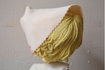 アンティーク雑貨　昭和レトロ　可愛らしいポーズ人形(文化人形)