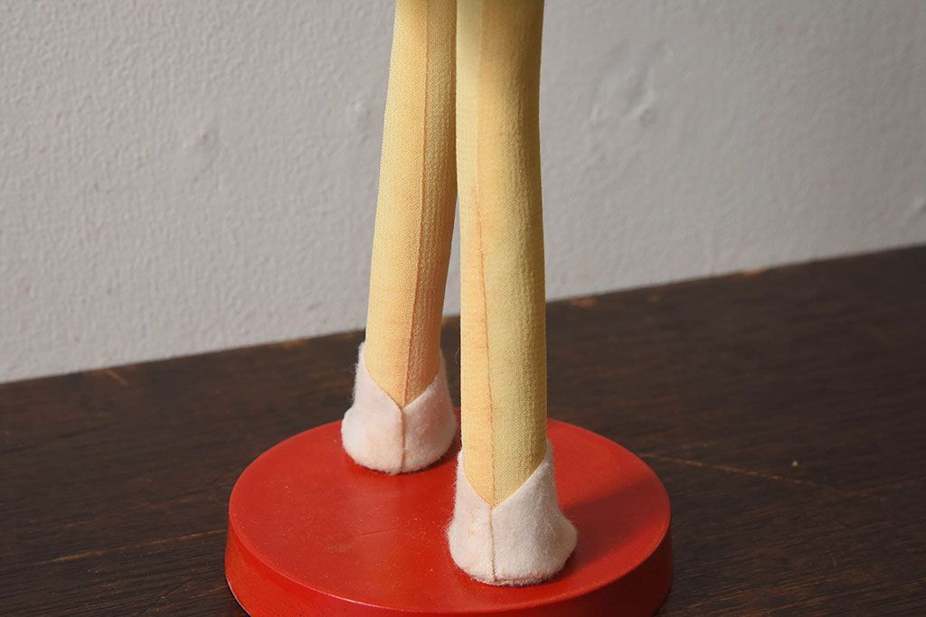 アンティーク雑貨　昭和レトロ　可愛らしいポーズ人形(文化人形)