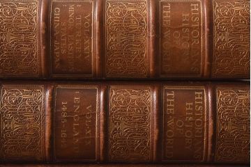 アンティーク雑貨　イギリスアンティーク　The Historians' History of the World　本(洋書、古書、英字本)3冊セット