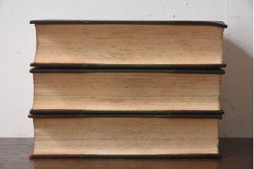 アンティーク雑貨　イギリスアンティーク　The Historians' History of the World　本(洋書、古書、英字本)3冊セット