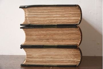 アンティーク雑貨　イギリスアンティーク　The Historians' History of the World　本(洋書、古書、英字本)3冊セット