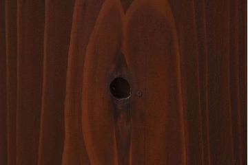 アンティーク家具　和製アンティーク　前面欅材　結霜ガラス入り!サイドボード(収納箪笥、収納棚、ローボード)