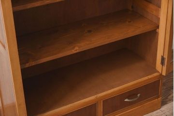 レトロ家具　昭和レトロ　本箱(収納棚、飾り棚、食器棚、ブックケース)
