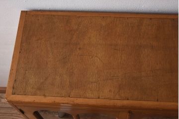 レトロ家具　昭和レトロ　本箱(収納棚、飾り棚、食器棚、ブックケース)