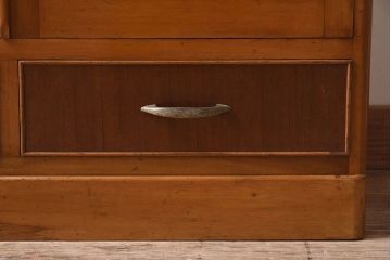 レトロ家具　昭和レトロ　本箱(収納棚、飾り棚、食器棚、ブックケース)