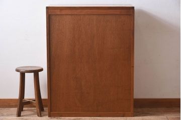 レトロ家具　昭和レトロ　本箱(収納棚、飾り棚、食器棚、ブックケース)
