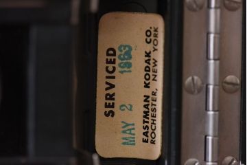 アンティーク雑貨　クラシックカメラ　Eastman Kodak社　ケース付き　Kodak Bantam Special(コダックバンタムスペシャル)
