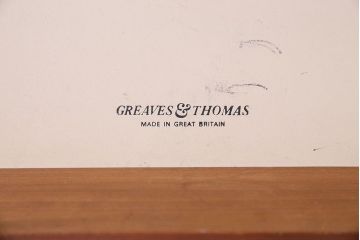 北欧家具　ビンテージ　ローズウッド材　Greaves & Thomas社製のサイドボード(サイドキャビネット)