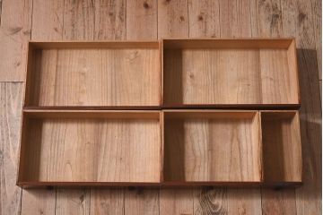 アンティーク家具　和製アンティーク　総桐材　上質な作りの小箪笥(手元箪笥、小引き出し、小物収納箱、桐箪笥、桐たんす)
