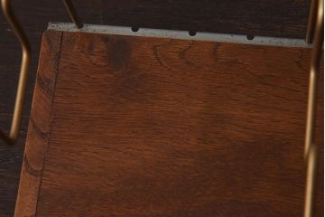 アンティーク雑貨　昭和レトロ　古い栓材製の本立て(2)