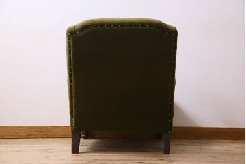 アンティーク家具　大正ロマン　一人掛けソファ(アームチェア、ラウンジチェア、椅子)