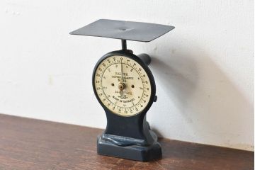 アンティーク雑貨　イギリスアンティーク　SALTER LETTER BALANCE SCALE(ソルター・レター・スケール)　No.11　キッチンスケール(はかり、キッチン雑貨)