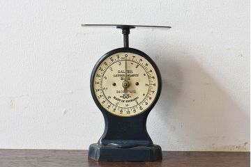 アンティーク雑貨　イギリスアンティーク　SALTER LETTER BALANCE SCALE(ソルター・レター・スケール)　No.11　キッチンスケール(はかり、キッチン雑貨)