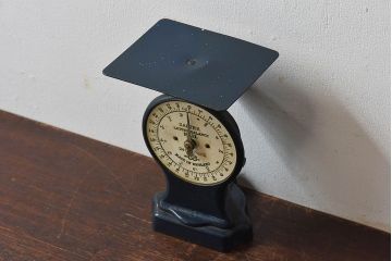 アンティーク雑貨　イギリスアンティーク　SALTER LETTER BALANCE SCALE(ソルター・レター・スケール)　No.11　キッチンスケール(はかり、キッチン雑貨)