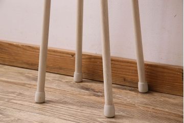 アンティーク雑貨　ラフジュ工房オリジナル　アンティークペイントがお洒落な角ハイスツール(椅子、チェア、イス)(2)