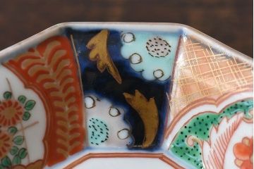 古民具・骨董　幕末明治期　色絵向付(伊万里)