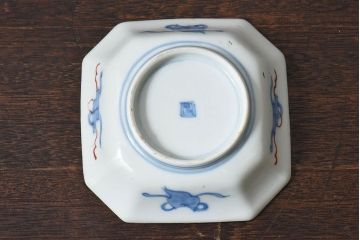 古民具・骨董　幕末明治期　色絵向付(伊万里)