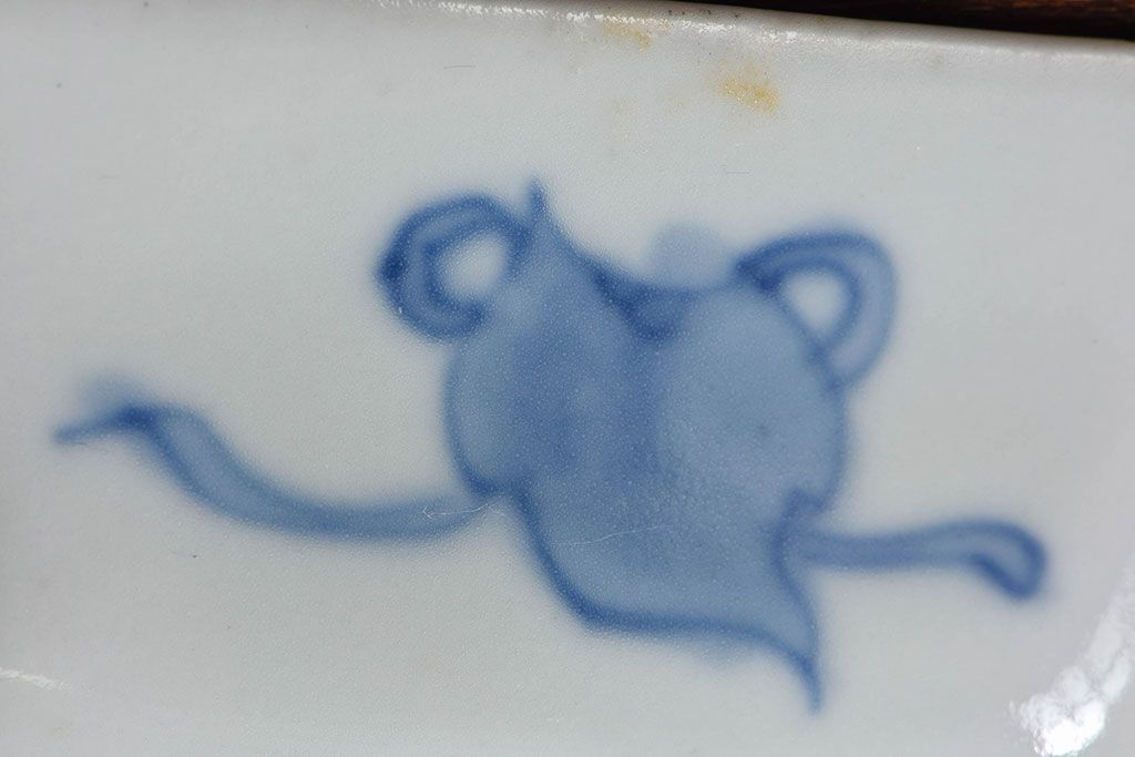 古民具・骨董　幕末明治期　色絵向付(伊万里)