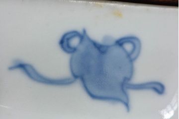 古民具・骨董　幕末明治期　色絵向付(伊万里)