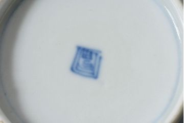 古民具・骨董　幕末明治期　色絵向付(伊万里)