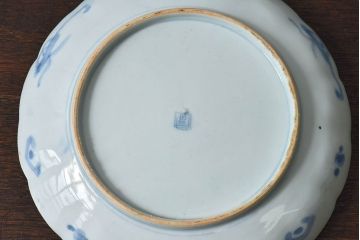 アンティーク雑貨　古民具・骨董　明治期　伊万里　錦手八寸皿(2)