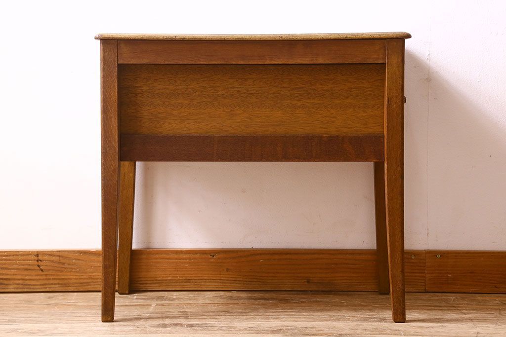 アンティーク雑貨　昭和レトロ　小さくて可愛らしいサイドテーブル(チェスト、小物収納)