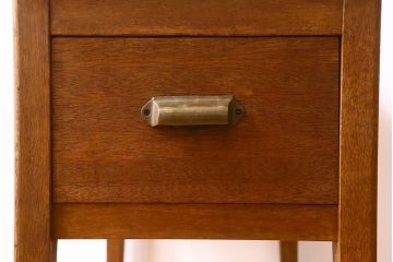 アンティーク雑貨　昭和レトロ　小さくて可愛らしいサイドテーブル(チェスト、小物収納)