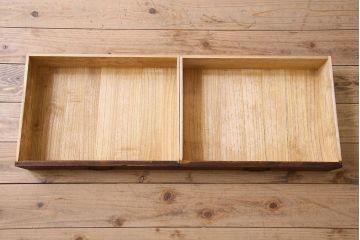 アンティーク家具　上手物　杢目の良い杉材使用　和製アンティークの茶棚(飾り棚、茶箪笥)