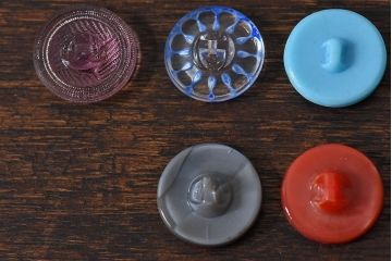 アンティーク雑貨　ビンテージ　チェコガラスボタン10個セット