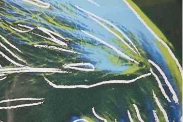 アンティーク雑貨　ビンテージ　ANDY WARHOL(アンディ・ウォーホル)　ポップアート　1983年製　ポスター