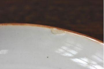 アンティーク雑貨　古民具・骨董　明治期　菖蒲文五寸皿2枚セット(1)