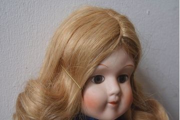 アンティーク雑貨　西ドイツ製　WUPPER(ヴッパー/ブッパー)社 1980年頃　ビスクドール(人形)・外箱付き