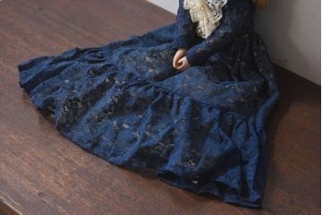 アンティーク雑貨　西ドイツ製　WUPPER(ヴッパー/ブッパー)社 1980年頃　ビスクドール(人形)・外箱付き