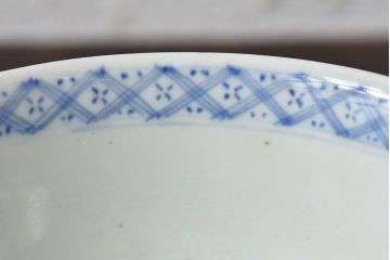 古民具・骨董　明治〜大正期　印判蓋茶碗2客セット