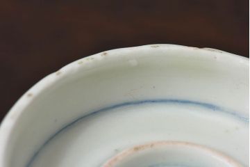 古民具・骨董　明治〜大正期　印判蓋茶碗2客セット