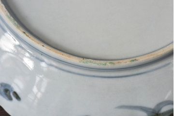 アンティーク雑貨　古民具・骨董　明治期　伊万里　錦手八寸皿