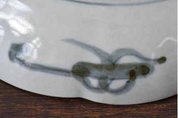 アンティーク雑貨　古民具・骨董　明治期　伊万里　錦手八寸皿