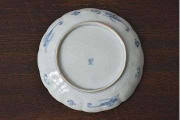 アンティーク雑貨　明治期!　古民具・骨董　伊万里　錦手八寸皿(2)