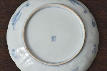 アンティーク雑貨　明治期!　古民具・骨董　伊万里　錦手八寸皿(2)